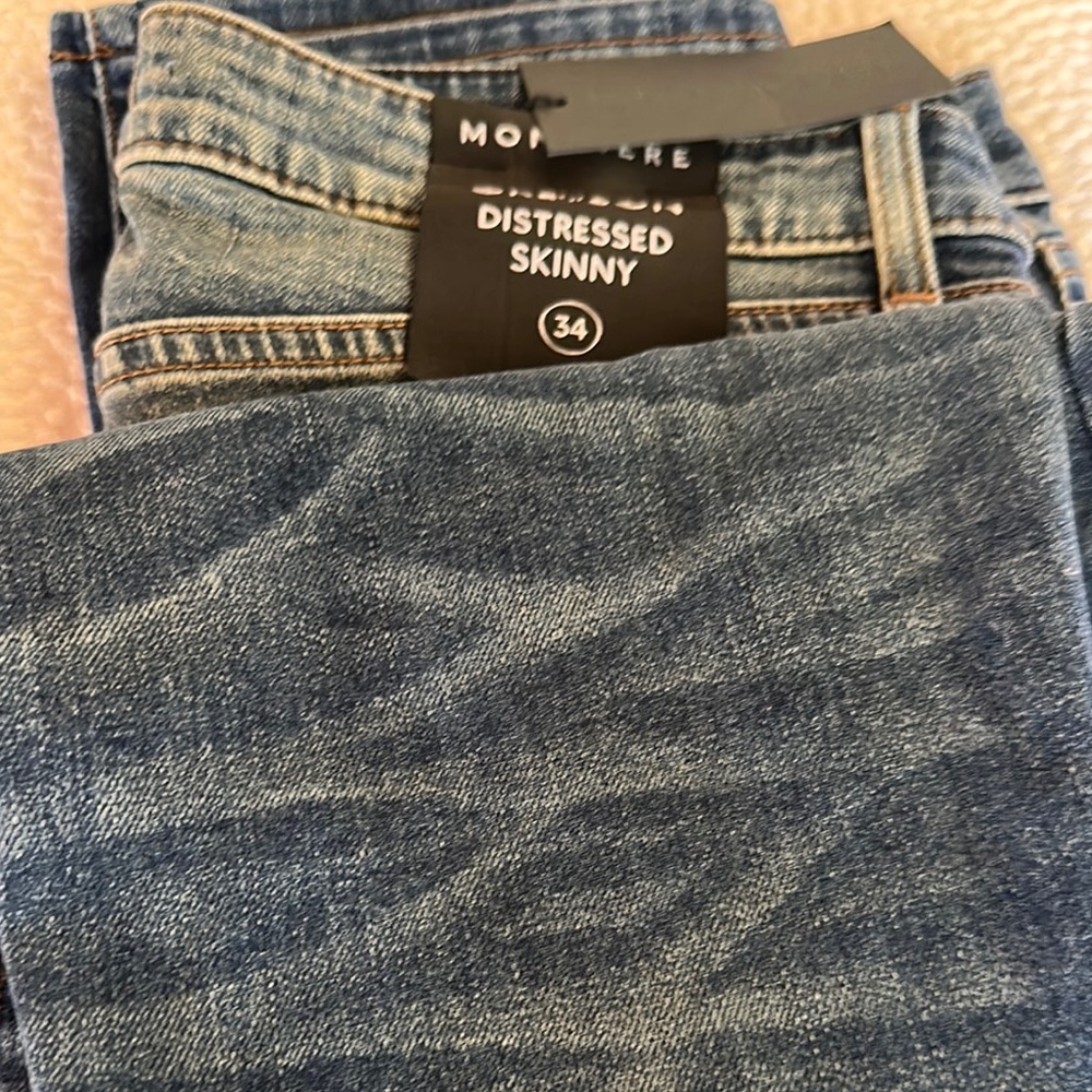 Mother Distressed Skinny Jeans